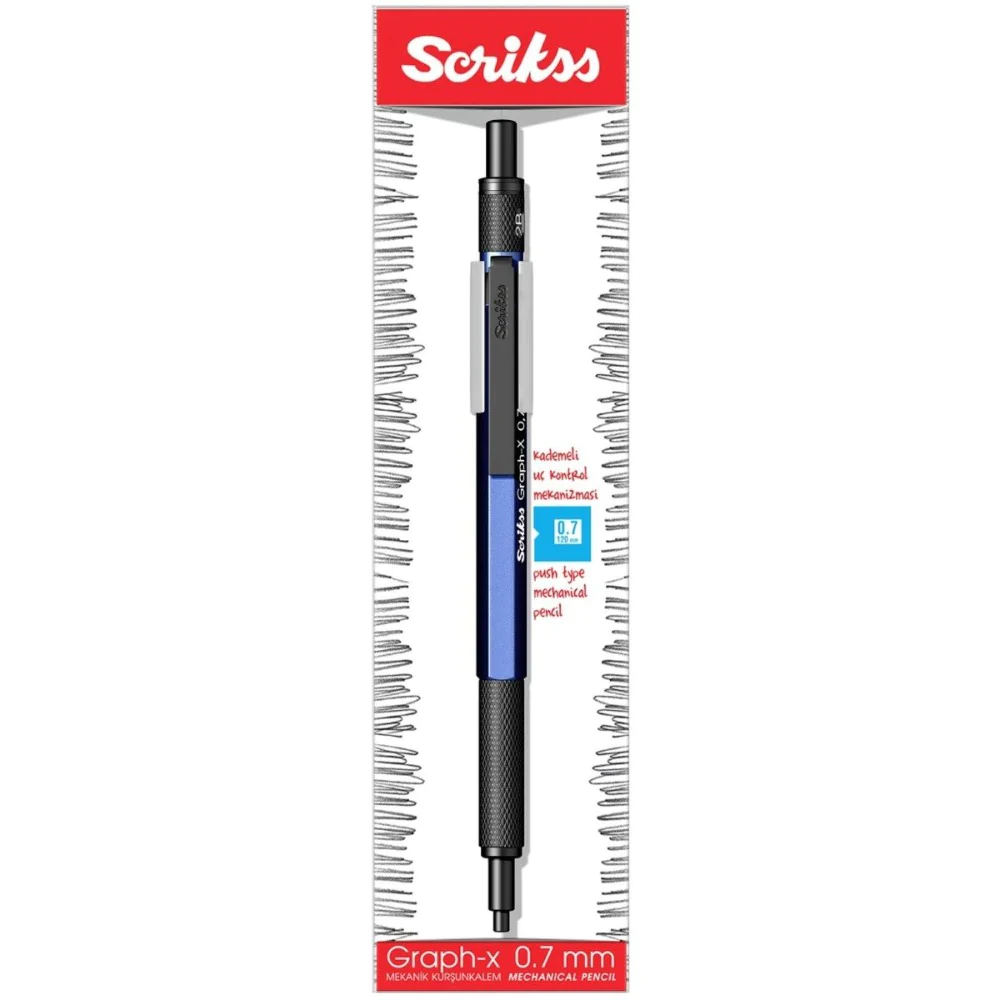 scrikss-graph-x-0-7mm-mechanical-pencil-blue