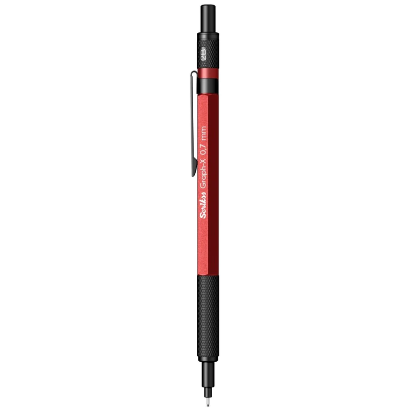 Scrikss Graph-X 0.7Mm Mechanical Pencil Red