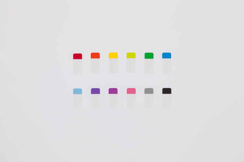 Short Sticky Notes, 6 Colors Style: A