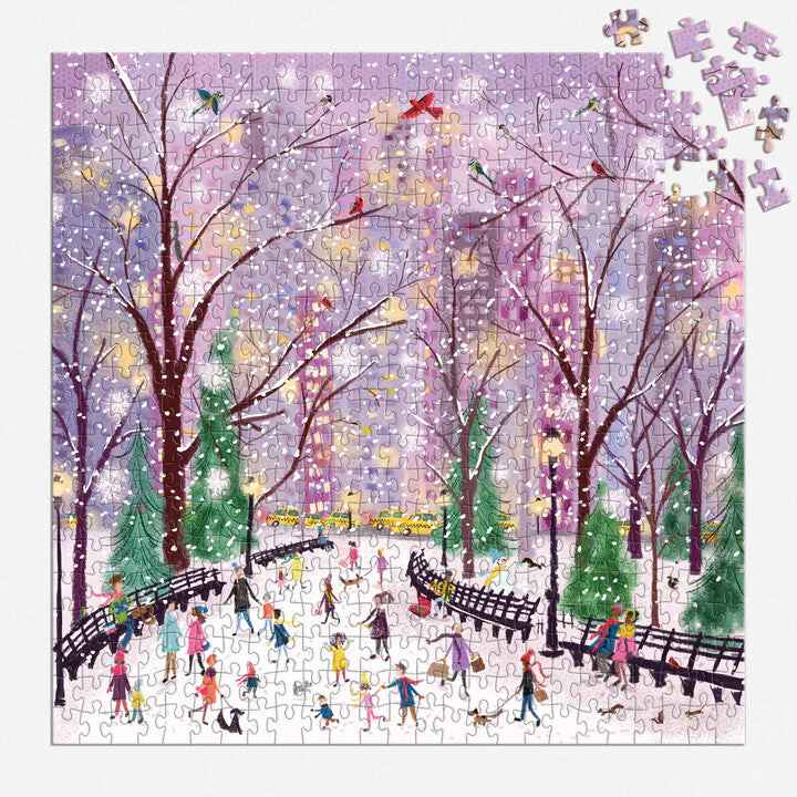 Snowy Night 500 Piece Puzzle