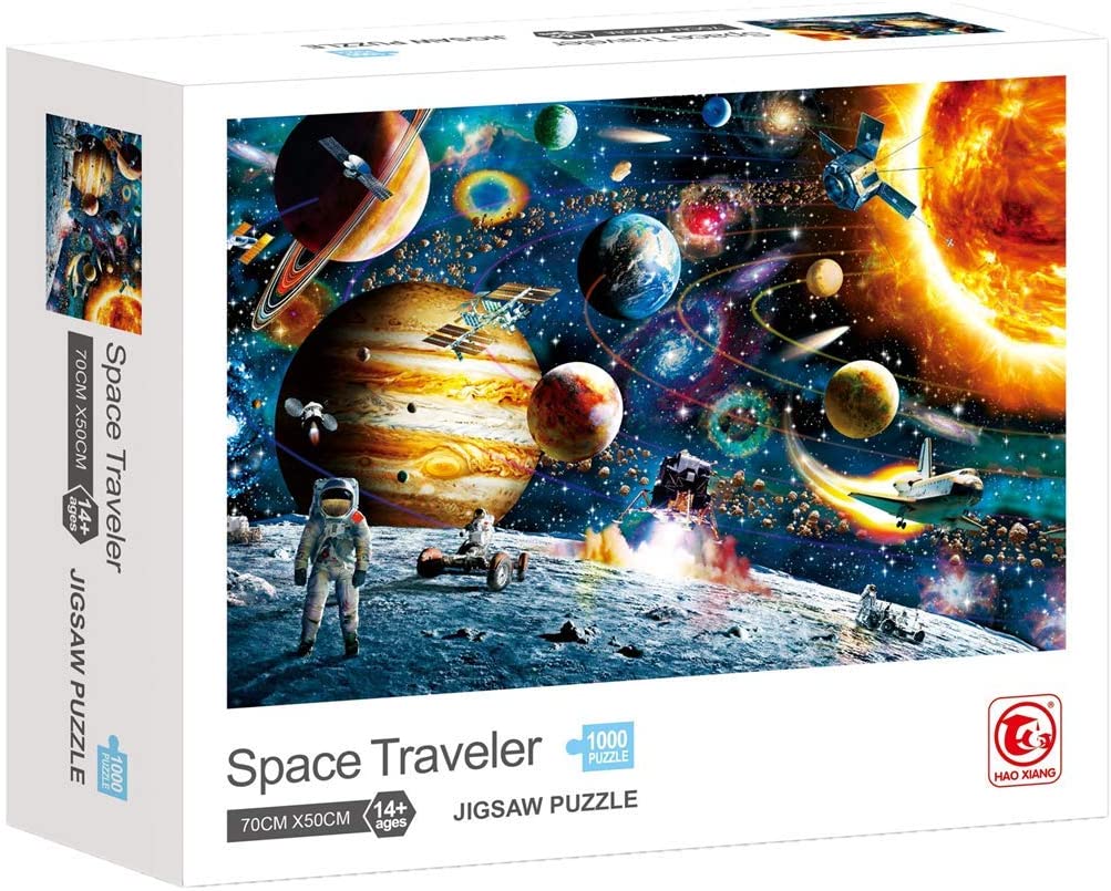 Space Traveler 1000 Piece Jigsaw Puzzle