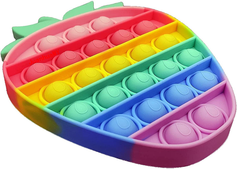 Strawberry Rainbow Pop It