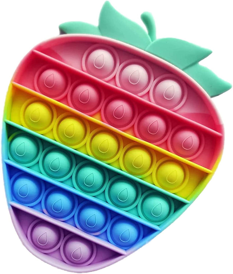 Strawberry Rainbow Pop It