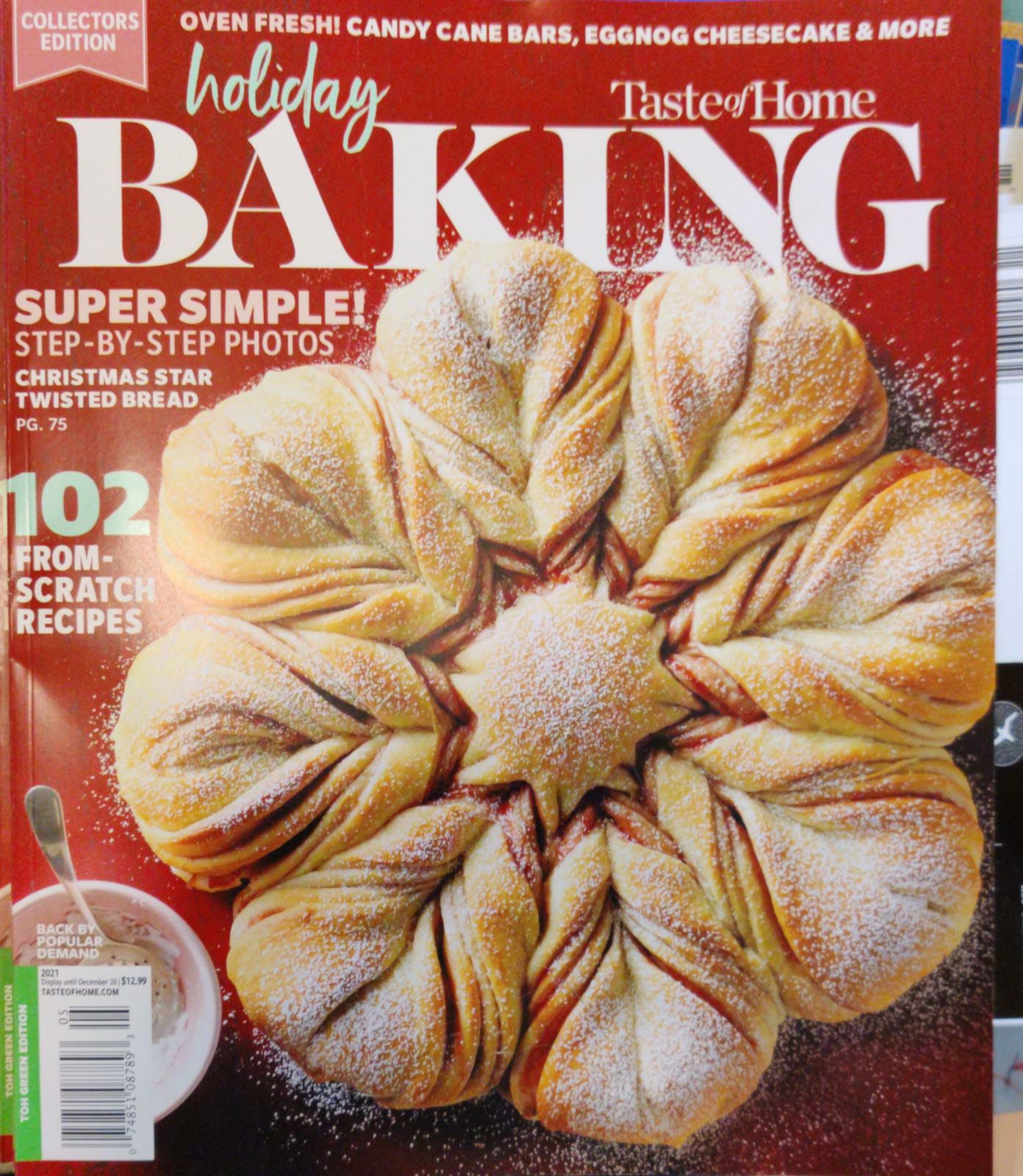 Learning Baking Magazine Test of Home - Holiday Baking Magazine