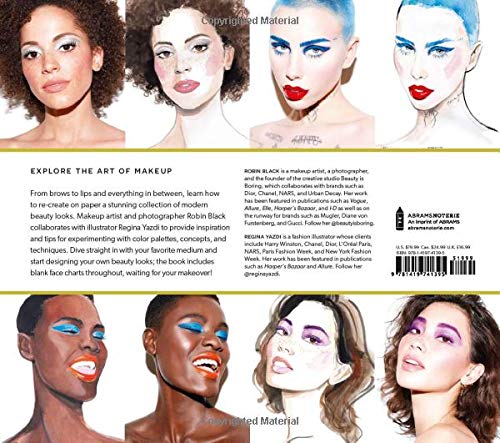 The Beauty Sketchbook (Guided Sketchbook): Illustrate Your Own Modern Makeup Looks