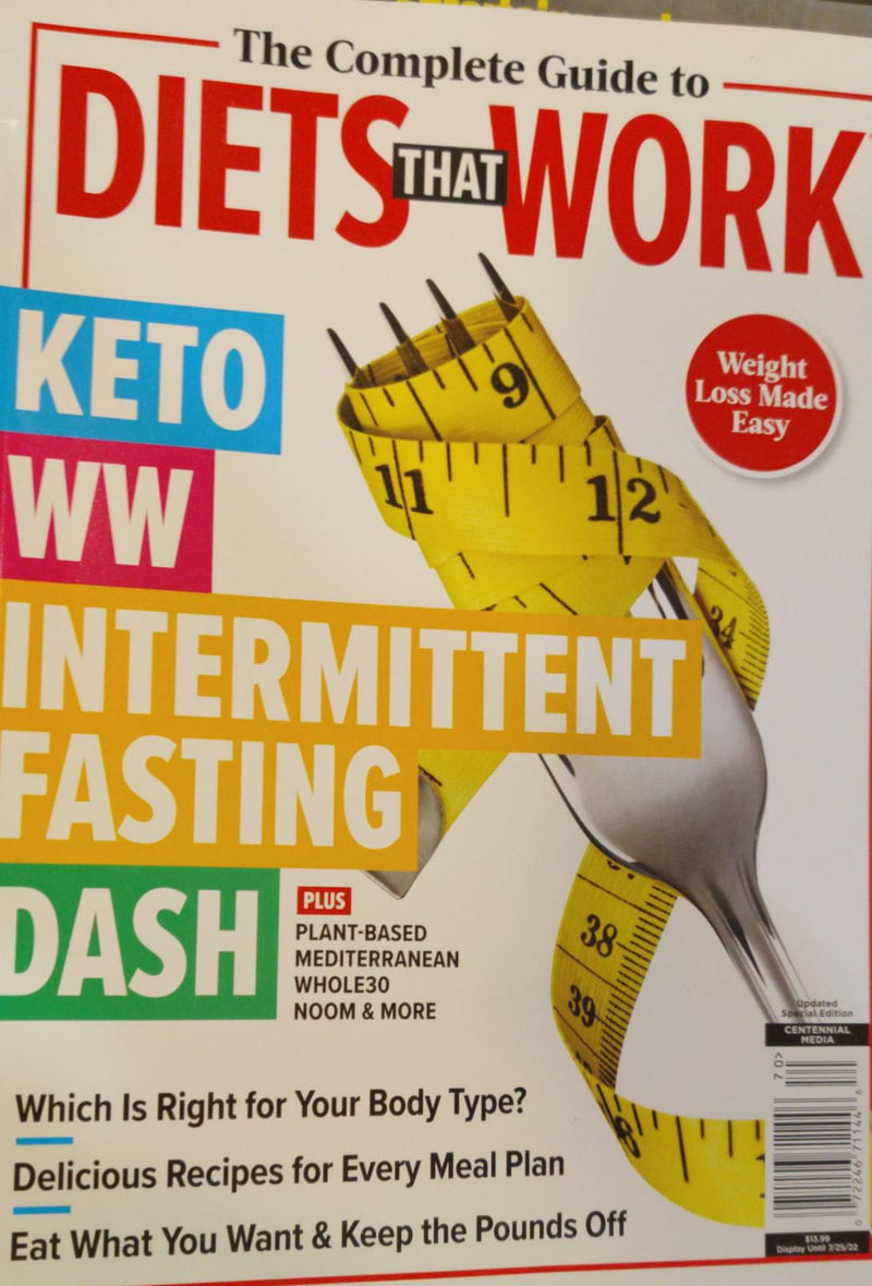 the complete guide to diets that work magazine issue 70