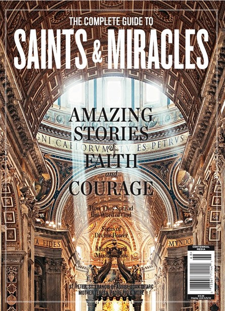 the complete guide to saints and miracles magazine issue 68