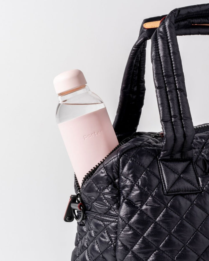 The Porter Water Bottle Glass Blush