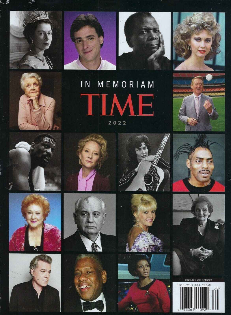 Time In Memoriam Magazine