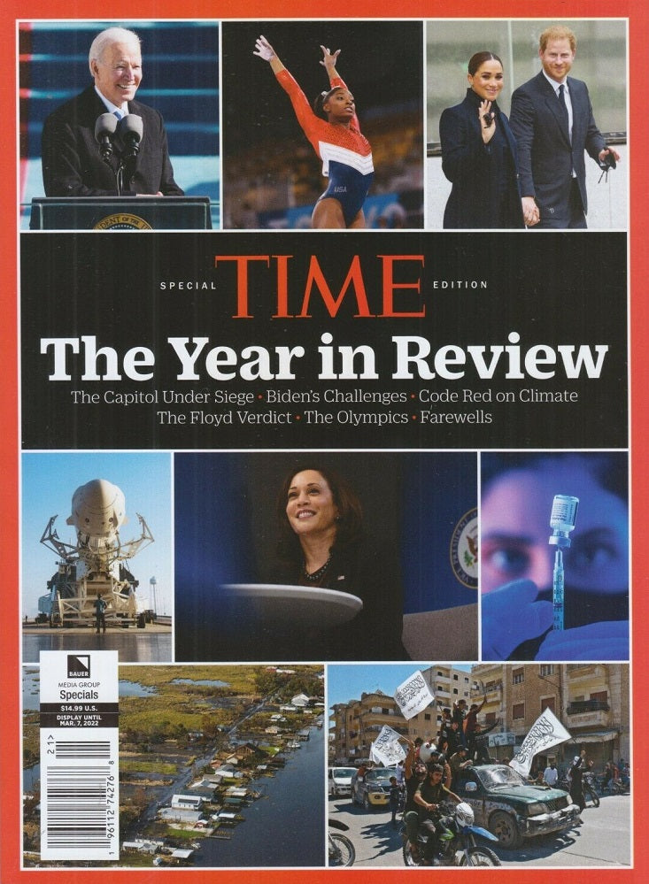 Time The Year In Review Magazine