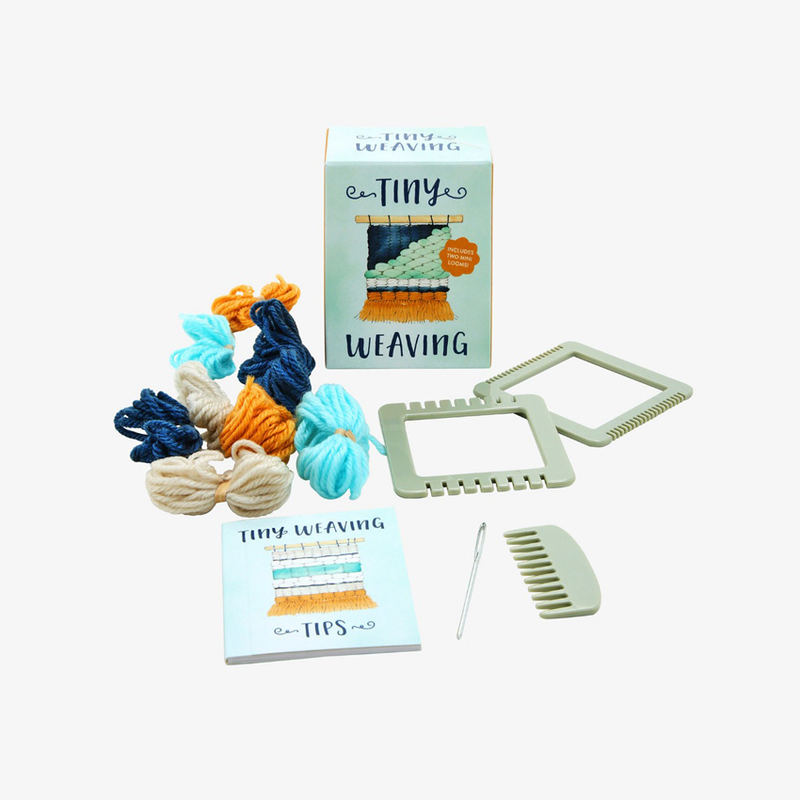 Tiny Weaving: Includes Two Mini Looms!