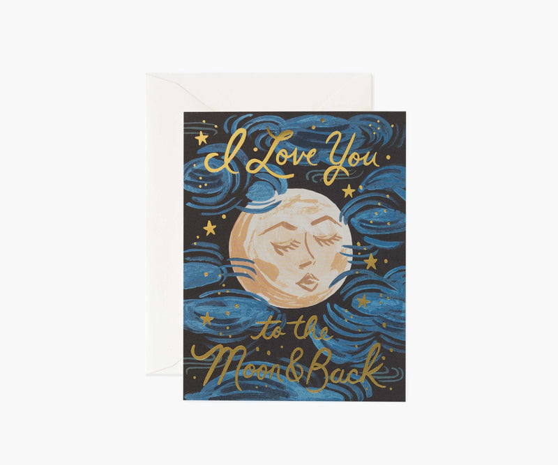 To The Moon And Back Card