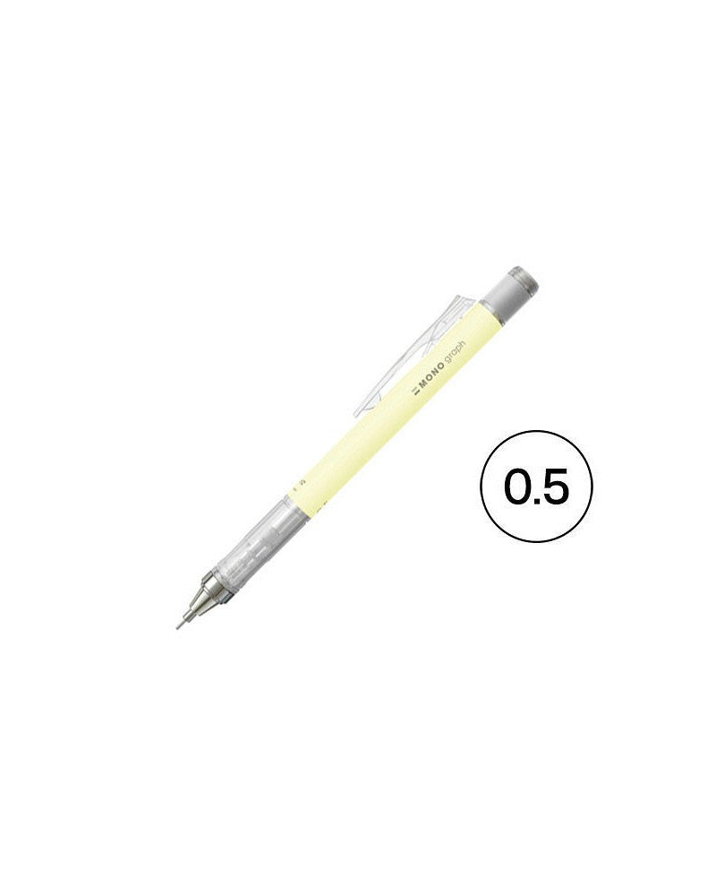 Tombow - Monograph Mechanical Pencil : Pastel Cream Yellow