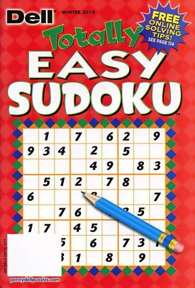 totally easy sudoku magazine winter 2014