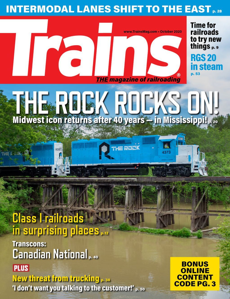 trains magazine october 2020