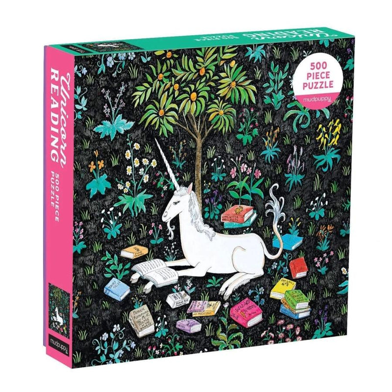 Unicorn Reading 500 Jigsaw Piece Puzzle