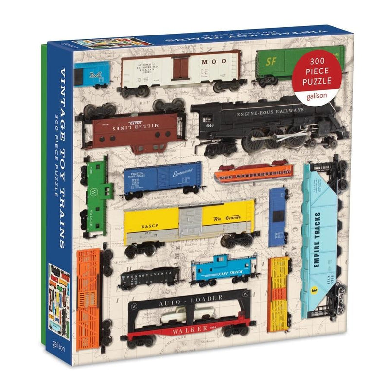 Vintage Toy Trains 300 Piece Jigsaw Puzzle