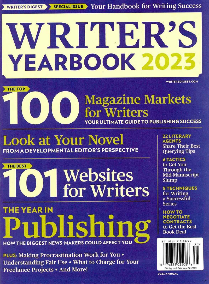 Writer's Yearbook 2023 Magazine